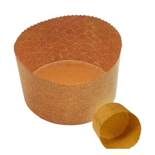 Set 3 Stampi Panettone 19x6 Cm - Carta Forno Monouso, Max 750 Gr, Made In Italy - Foto 4