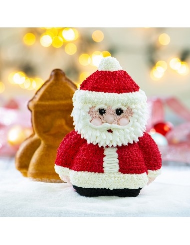 Babbo Natale 3d.E Commerce Prodotti Dolciari Artedolceparma It Stampo Babbo Natale 3d Decora