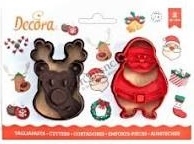 TAGLIAPASTA RENNA E BABBO NATALE